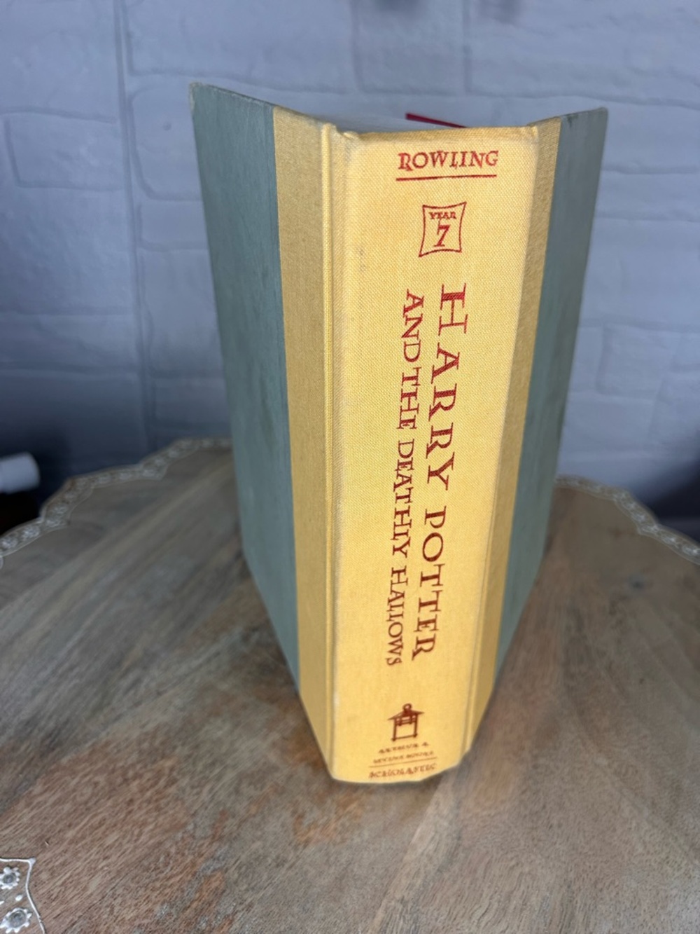 Harry Potter and the Deathly Hallows by J.K. Rowling HARDCOPY 1st Edition
